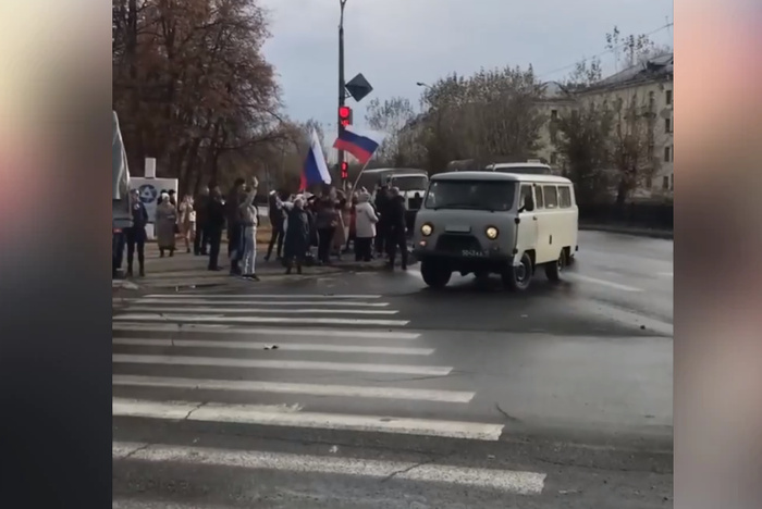 В Свердловской области встретили солдат, вернувшихся со спецоперации