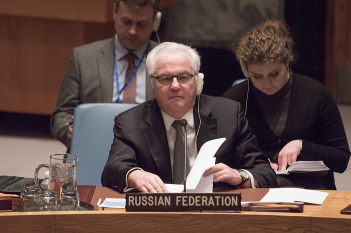 Чуркин предупредил в ООН о возобновлении военных действий на востоке Украине