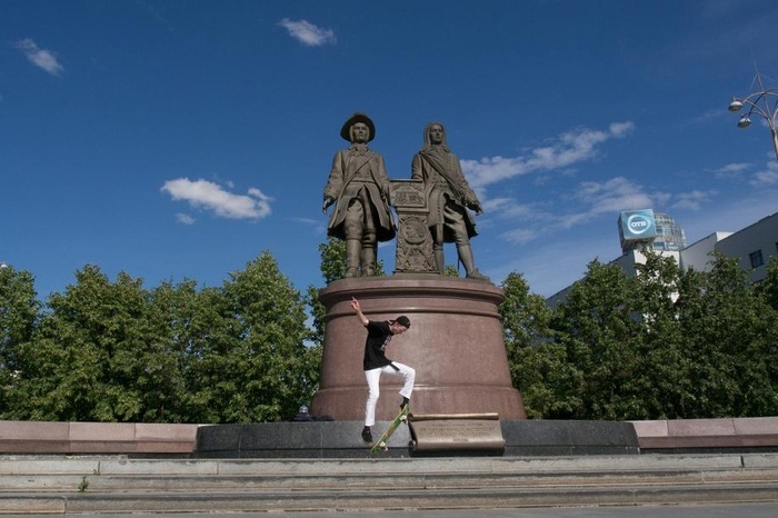 3D-макет Екатеринбурга 18 века установлен в Историческом сквере