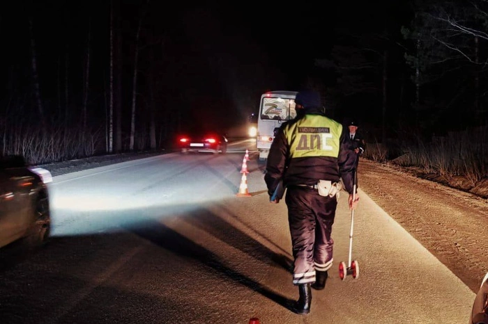 Рейсовый автобус под Ревдой насмерть сбил в темноте пешехода