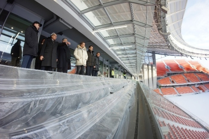 «Екатеринбург-Арена» будет полностью готова 1 апреля
