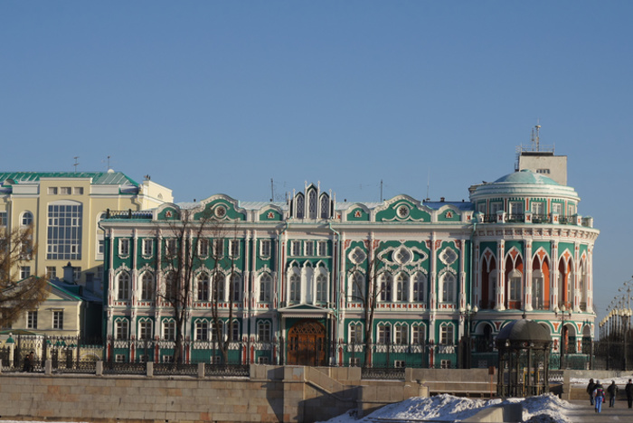 В преддверии мундиаля свердловские власти отремонтируют фасады Дома Севастьянова