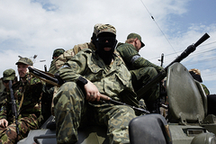 На улицах Донецка начался бой