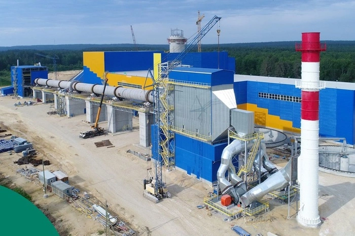 Новый цементный завод под Сысертью выдал первую продукцию