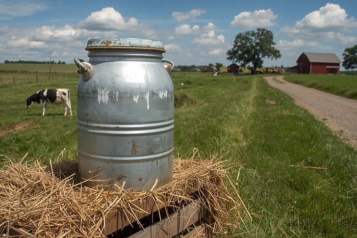 Закупочная цена молока на Урале оказалась в пять раз ниже магазинной