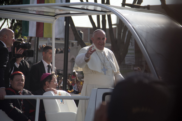 Поведение прихожанина в Мексике вывело из себя папу римского Франциска