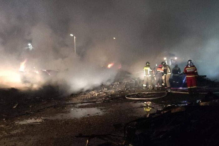 Mash: Сгоревшие в вагончиках в Севастополе рабочие были строителями трассы «Таврида»