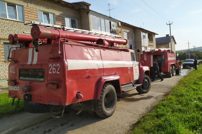 На Урале после пожара в жилом доме погибли два ребенка