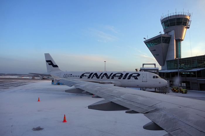 Finnair снова развернула в небе самолет из Хельсинки в Екатеринбург