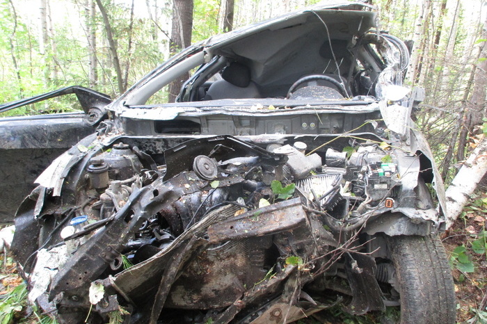 Женщина-водитель погибла сегодня днем на Серовском тракте