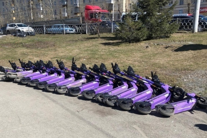 В Екатеринбурге уменьшат число электросамокатов