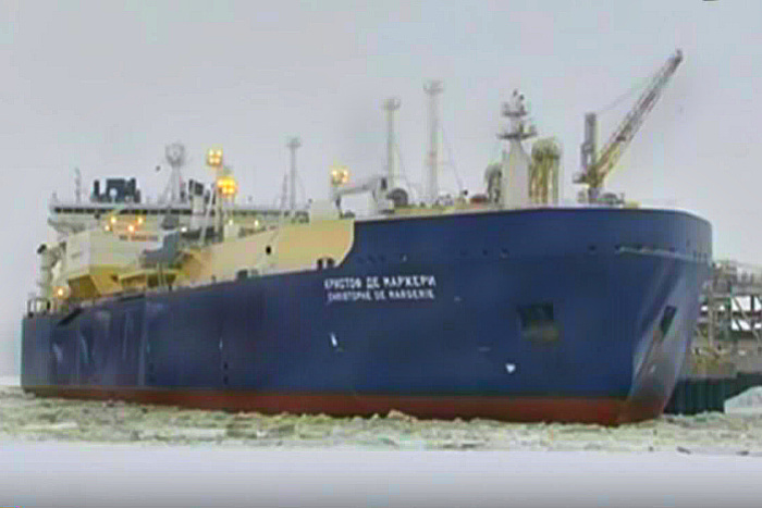 Арктический танкер получил имя погибшего главы Total Кристофа де Маржери