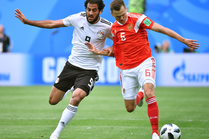 Россия обыграла Египет на ЧМ-2018 по футболу