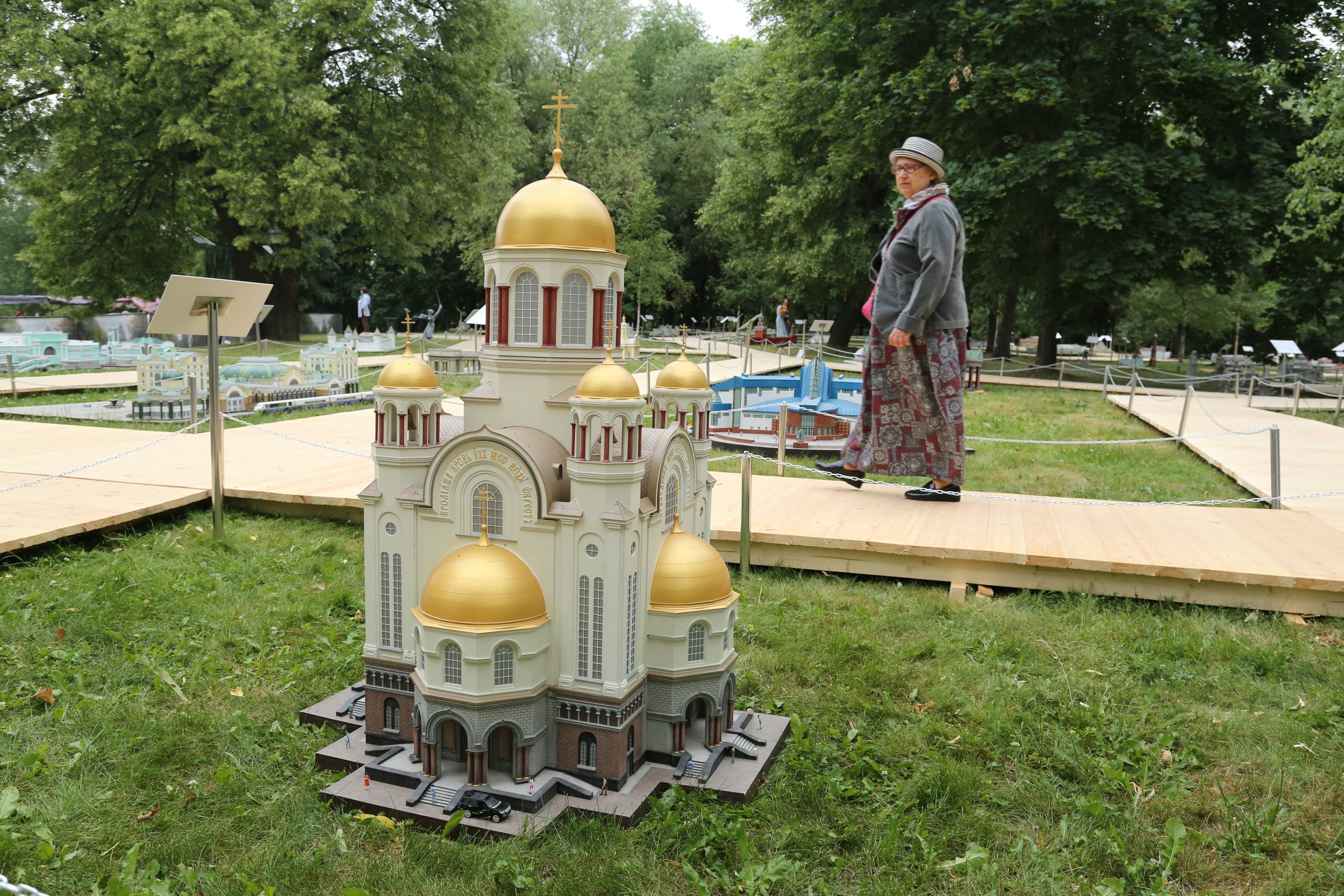 Храм-на-крови и Невьянскую башню в миниатюре увидят жители столицы