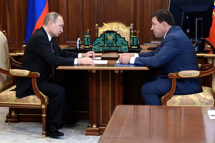 Путин за закрытыми дверями говорил с Куйвашевым про Тагил