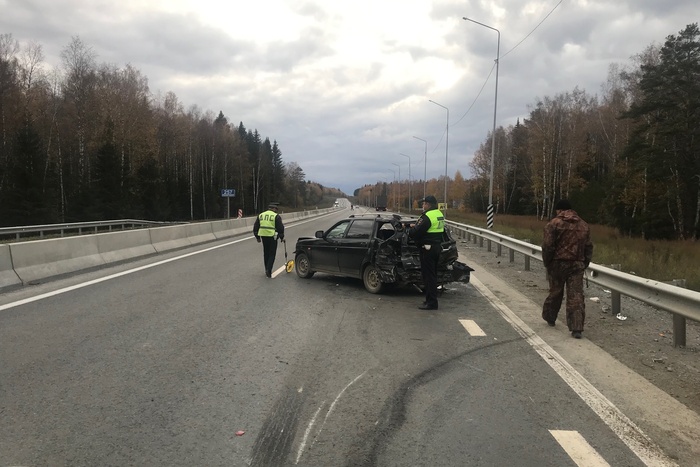 Отец с маленьким сыном столкнулись с грузовиком по пути в «Оленьи ручьи»