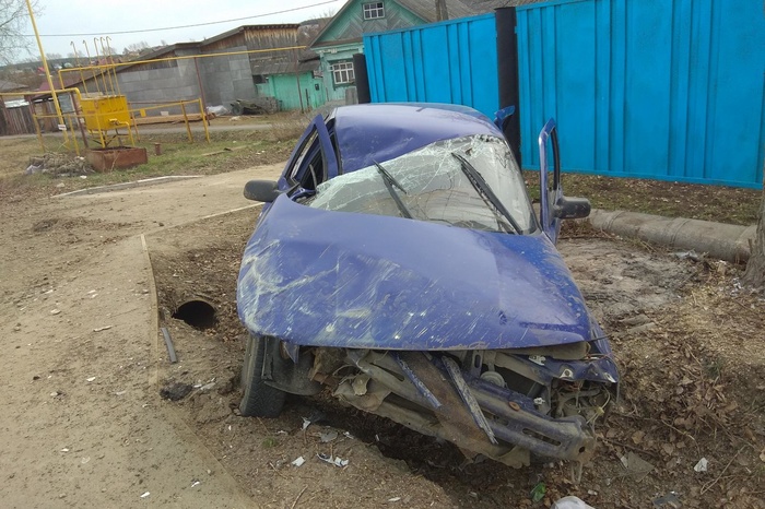 В Свердловской области сотрудники ГИБДД поймали водителя, сбежавшего с места ДТП