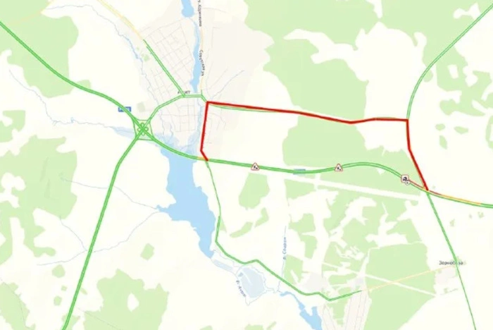 Пермский тракт полностью перекрыли из-за ДТП