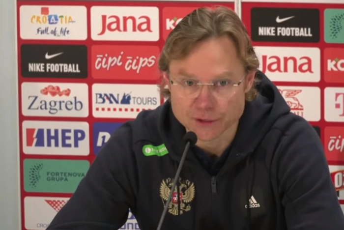 «Не было желания получать мяч». Карпин объяснил причину поражения сборной России от Хорватии