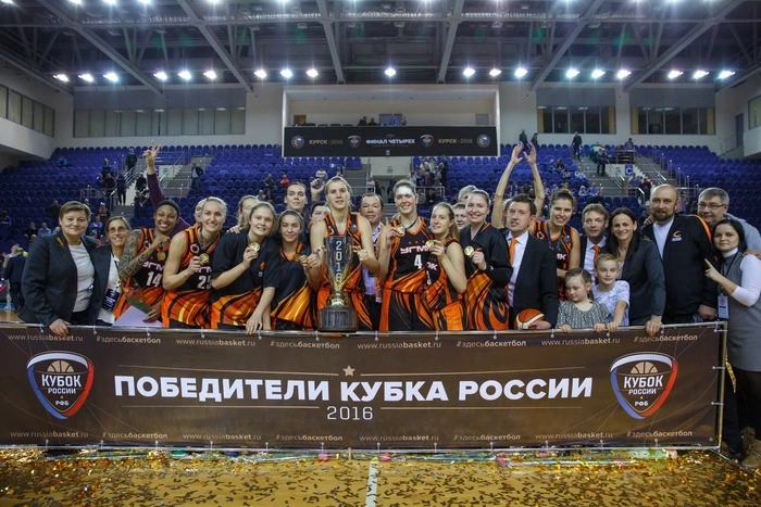 Баскетболистки УГМК стали восьмикратными обладательницами Кубка России