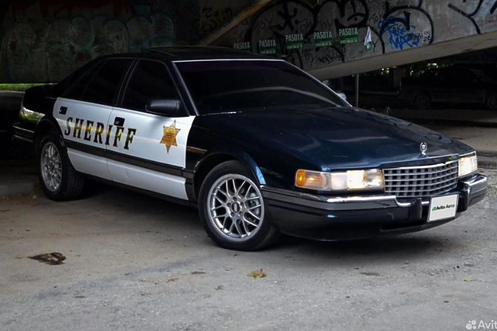 В Екатеринбурге выставили на продажу машину шерифа
