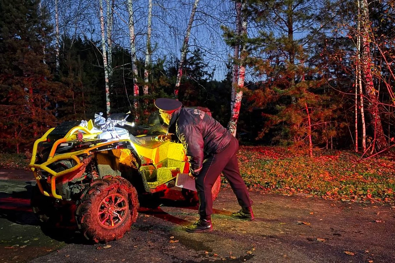 В Екатеринбурге мужчину насмерть придавил собственный квадроцикл