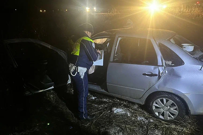 Пассажирка «Гранты» погибла в Нижнесергинском районе по вине 75-летнего водителя (ФОТО)