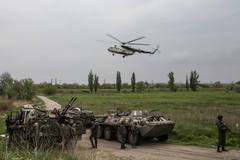 Россия проведет "миротворческие учения" у границ Украины
