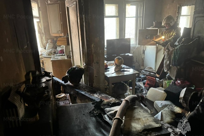 В Екатеринбурге во время пожара погибла пенсионерка