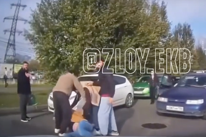 В Екатеринбурге мигранты избили водителя на дороге