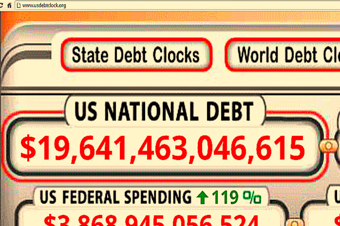 Дефолт по-американски. Госдолг США приближается к 20 триллионам долларов