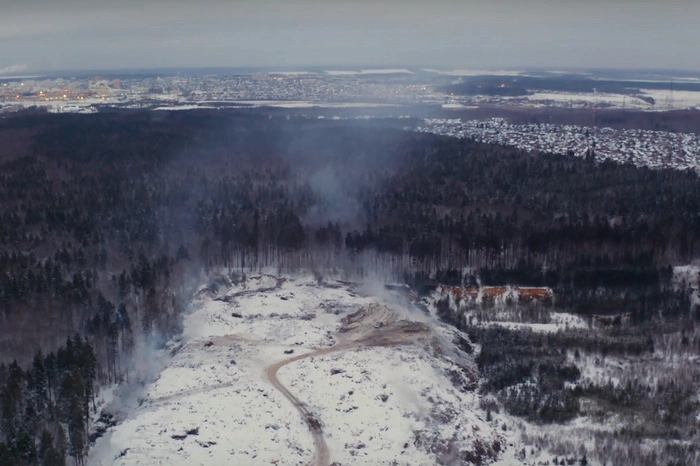 Губернатор прокомментировал проблему тлеющей свалки на Уралмаше