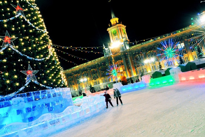 Новогодний Екатеринбург Фото