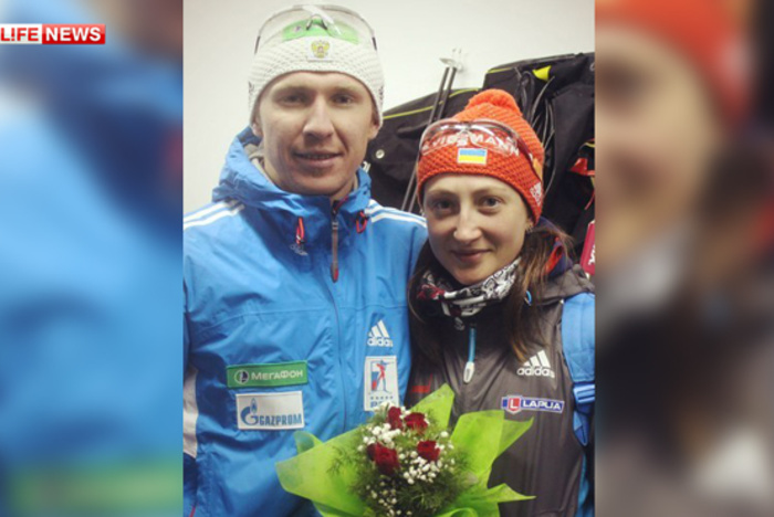 Биатлонист сборной России сделал предложение украинской спортсменке