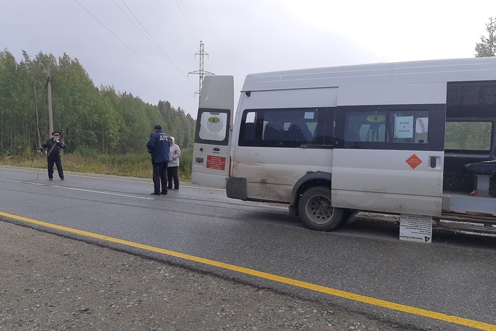 Ребенок получил черепно-мозговую травму в автобусе в ДТП под Нейво-Рудянкой