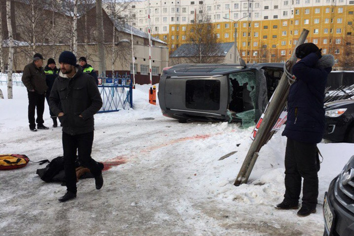 Водителя Nissan X-Trail расстреляли из «Калашникова» в Нижневартовске