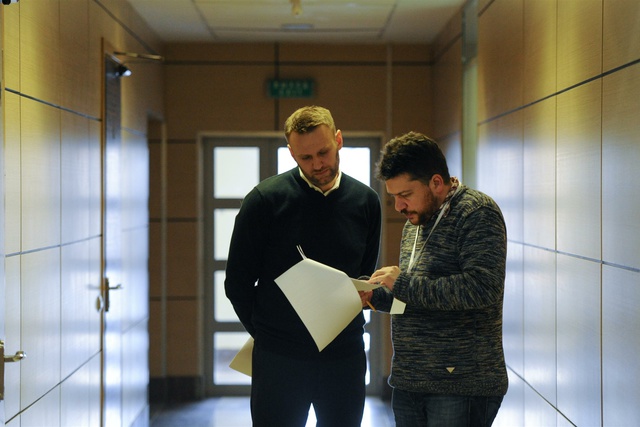 Навального отпустили после задержания во время раздачи листовок в метро