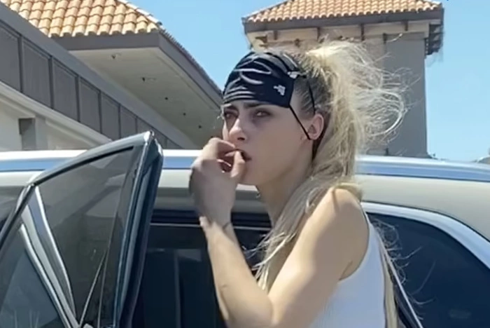 Британские СМИ обсуждают неряшливый вид известной супермодели