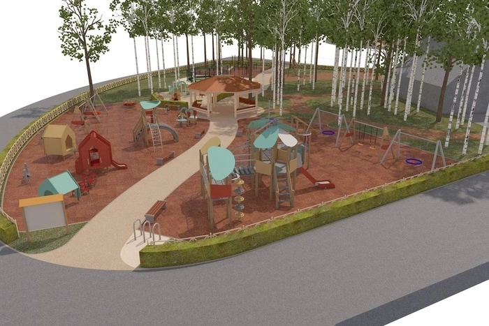 В парке Маяковского появится канатная дорога для детей