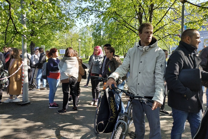 Одного из участников акции против строительства храма в Екатеринбурге арестовали