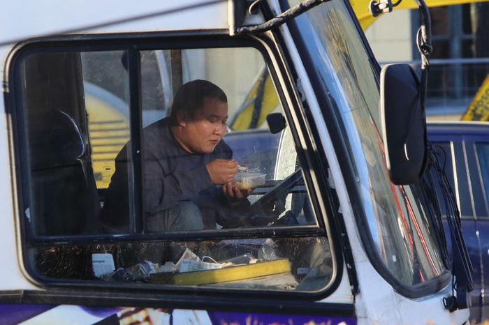 Разъяренный автомобилист распылил газовый баллончик в челябинской маршрутке