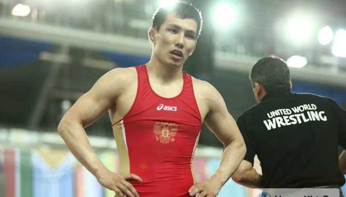 Чемпион мира по вольной борьбе Виктор Лебедев