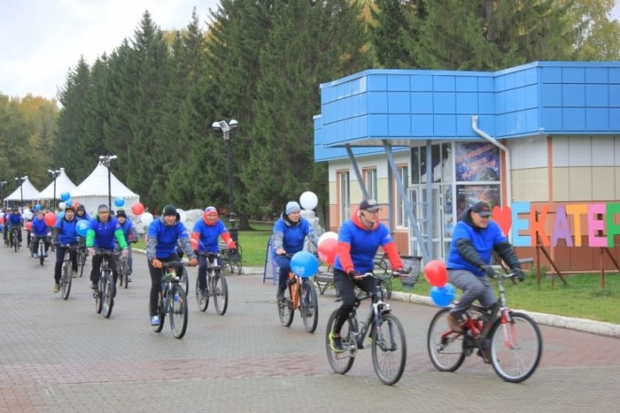 Велопробег в честь 85- летия гражданской обороны России