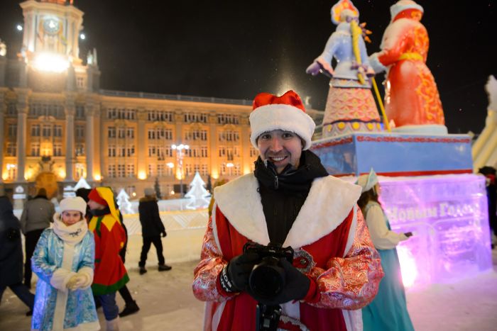Жителей Екатеринбурга не испугал мороз