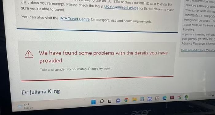 «Должность и пол не совпадают». Пассажирка British Airways пострадала от «сексистского алгоритма»