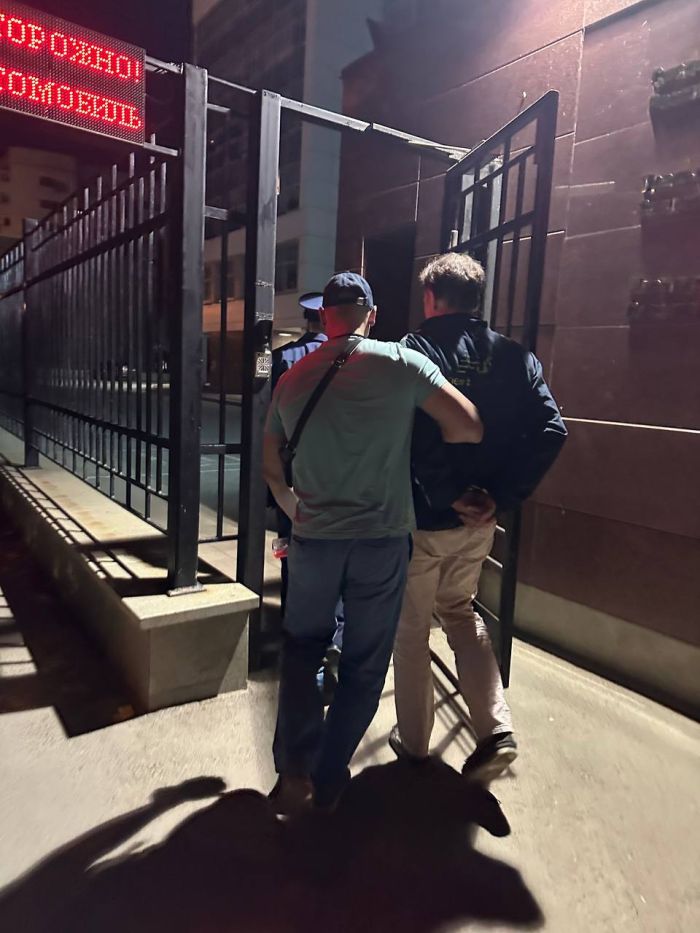 Задержанный обвиняемый. Фото: СУ СК России по Свердловской области