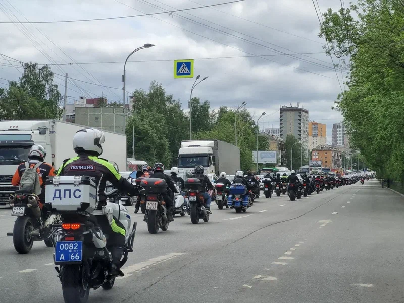 Число участников мотофестиваля «Движение» в Екатеринбурге назвали в Госавтоинспекции