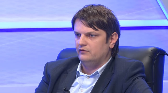 Министр инфраструктуры и регионального развития Молдавии Андрей Спыну. Фото: скрин видео You Tube