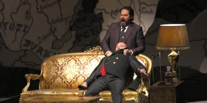 Опера Boris Godunov в постановке датского режиссера. Фото: Trailer (Teatro alla Scala)/You Tube