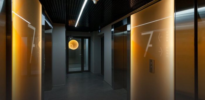  Лифты в ЖК Чемпион Парк. Фото: atomstroy.net